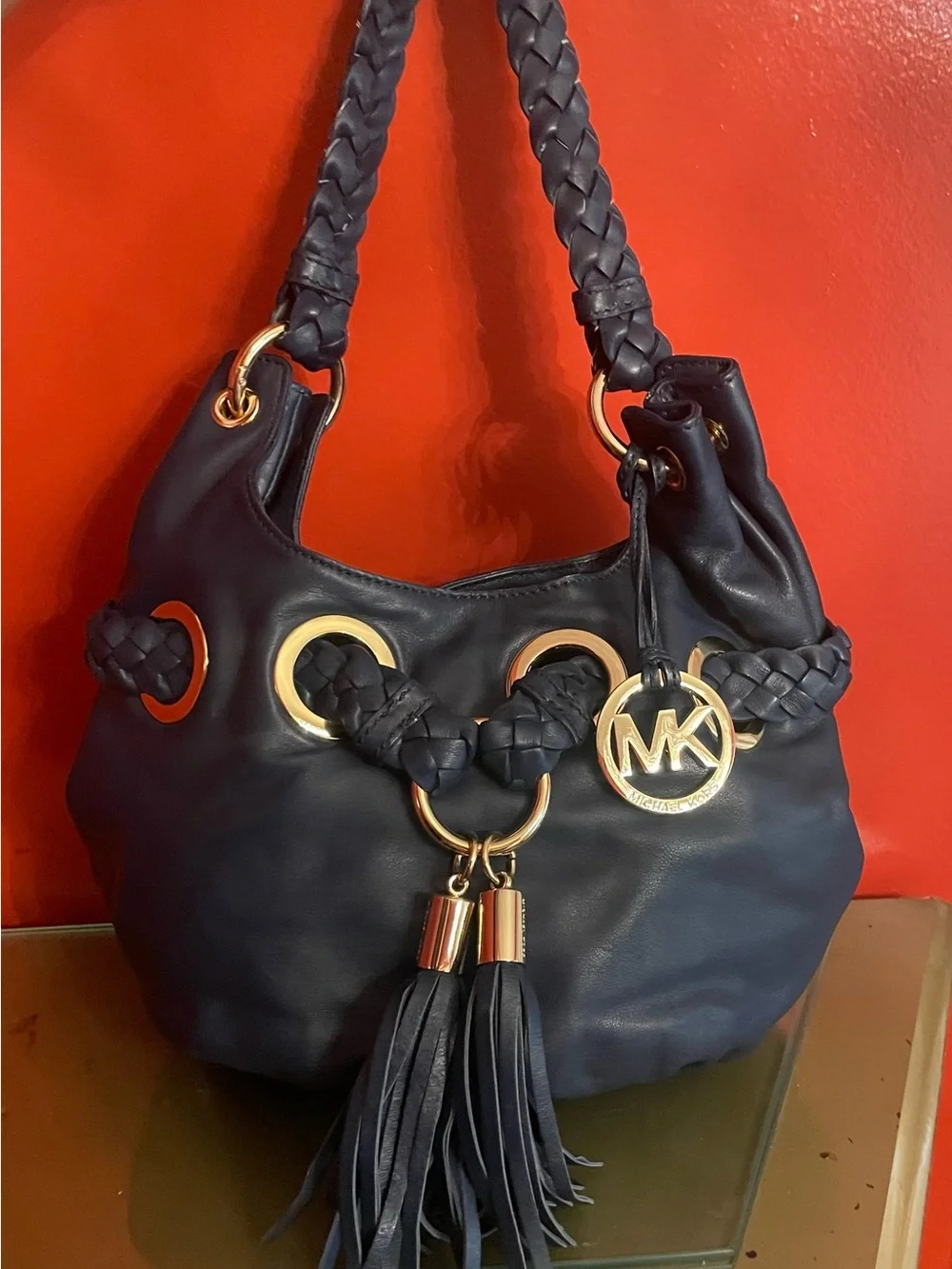Michael Kors Shoulder Bag Navy
